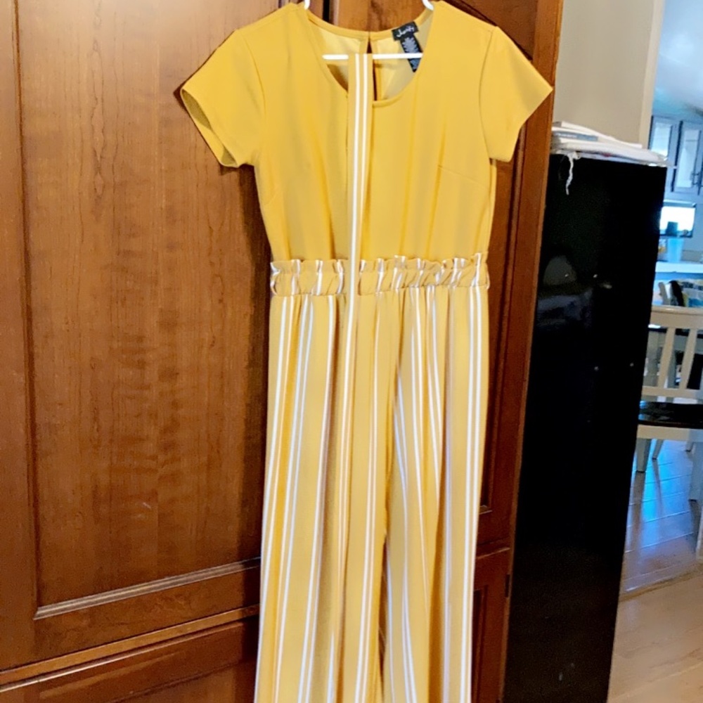 Yellow jumpsuit